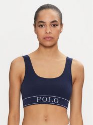 Polo Ralph Lauren Biustonosz top 4P3006 Granatowy. Niebieskie biustonosze Polo Ralph Lauren, bez wzorów, z syntetyku. Za 189.99 zł.