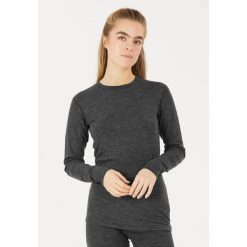 Komplet termoaktywny damski Whistler Cerro Merino. Czarne bielizna sportowa Whistler, m, bez wzorów, z wełny. Za 449.99 zł.