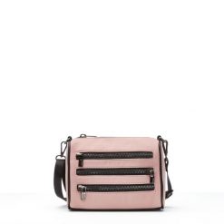 Różowa Torebka Damska Big Star Modna Listonoszka. Czerwone listonoszki Big Star Accessories, z aplikacjami, bez dodatków. Za 129.99 zł.