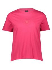 Vero Moda Koszulka w kolorze różowym rozmiar: L. Różowe bluzki Vero Moda, l, bez wzorów, z bawełny, bez kołnierzyka, bez ramiączek. Za 43.88 zł.