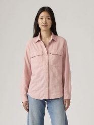 Levi's Koszula w kolorze jasnoróżowym rozmiar: XS. Różowe koszule Levi's®, s, bez wzorów, bez kołnierzyka, bez ramiączek. Za 131.45 zł.