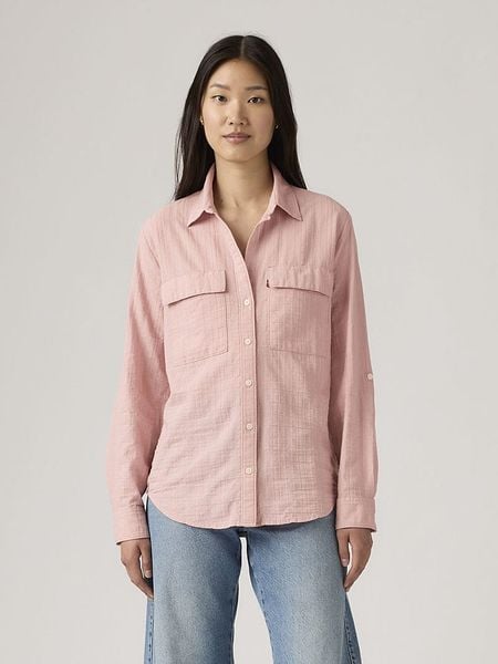 Levi's Koszula w kolorze jasnoróżowym rozmiar: XL. Różowe koszule Levi's®, s, bez wzorów, bez kołnierzyka, bez ramiączek. Za 121.35 zł.