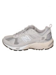 New Balance Skórzane sneakersy "878" w kolorze szarym rozmiar: 40. Szare trampki New Balance, bez wzorów, z materiału, bez zapięcia. Za 346.63 zł.