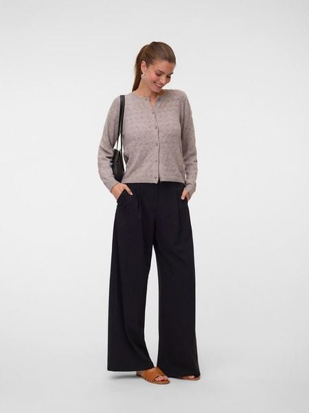 Vero Moda Kardigan w kolorze szarobrązowym rozmiar: L. Brązowe kardigany Vero Moda, l, bez wzorów, ze splotem. Za 104.95 zł.