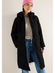 Cecil Płaszcz pikowany w kolorze czarnym rozmiar: M. Czarne płaszcze Cecil, m, bez wzorów, bez kaptura. Za 376.85 zł.