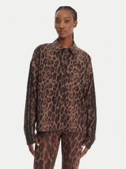Adidas Kurtka przejściowa Seasonal Essentials Leopard Print JZ0297 Brązowy Loose Fit. Brązowe kurtki Adidas, s, bez wzorów, z syntetyku, bez kaptura. Za 259.99 zł.