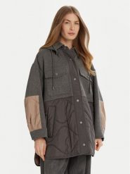 Weekend Max Mara Kurtka przejściowa Ossola 2515481011 Szary Relaxed Fit. Szare kurtki Weekend Max Mara, bez wzorów, z syntetyku, bez kaptura. Za 1,579.00 zł.