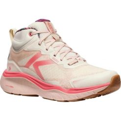 KEEN Leiki Mid WP damskie buty trekkingowe wodoodporne Birch/Cameo Rose. Białe trekkingi Keen. Za 518.99 zł.