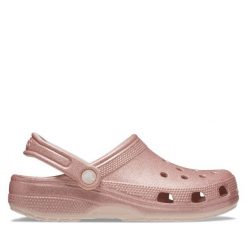 Klapki Crocs. Czerwone klapki Crocs, bez wzorów, bez obcasa. Za 249.99 zł.