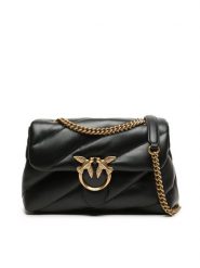Pinko Torebka Love Classic Puff Cl AI 23-24 PLTT 100038 A0F2 Czarny. Czarne torebki klasyczne Pinko, bez wzorów, ze skóry, bez dodatków. Za 1,779.00 zł.