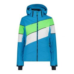 Kurtka damska narciarska CMP 32W0236. Niebieskie kurtki narciarskie CMP, l, bez wzorów, bez kaptura, narciarskie. Za 497.95 zł.