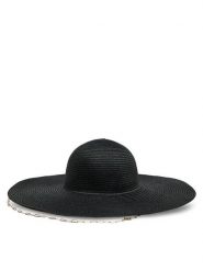 Guess Kapelusz Fedora AW9499 COT01 Czarny. Czarne kapelusze Guess, z aplikacjami, z tworzywa sztucznego. Za 399.99 zł.