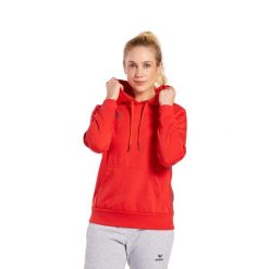 Damska bluza z kapturem Erima Essential Team. Czerwone bluzy sportowe Erima, l, bez wzorów, z kapturem. Za 231.00 zł.