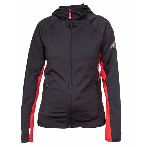 Damska bluza jeździecka Karlslund Kylja. Czarne bluzy KARLSLUND, l, bez wzorów, bez kaptura. Za 355.50 zł.