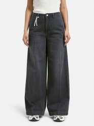 Smith & Soul Dżinsy - Comfort fit - w kolorze antracytowym rozmiar: W34. Czarne jeansy Smith & Soul, bez wzorów, z podwyższonym stanem. Za 195.99 zł.