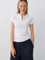 Someday Koszulka w kolorze białym rozmiar: 42. Białe bluzki someday., bez wzorów, bez kołnierzyka, bez ramiączek. Za 78.66 zł.