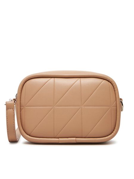 DeeZee Torebka C-DZE-S-008-08 Beżowy. Brązowe listonoszki DeeZee, bez wzorów, z materiału, bez dodatków. Za 79.99 zł.