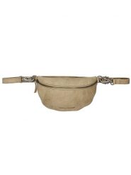 HIDE & STITCHES Skórzana saszetka w kolorze beżowym - 22,5 x 14 x 5,5 cm rozmiar: onesize. Brązowe torby na ramię HIDE & STITCHES, bez wzorów, z materiału, sportowe, bez dodatków. Za 117.99 zł.