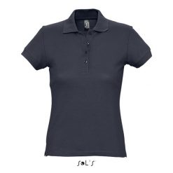 Polo Sol's Passion. Niebieskie koszulki polo SOL'S, l, bez wzorów, z bawełny, bez kołnierzyka, bez ramiączek. Za 59.50 zł.