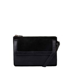 Cowboysbag Torba przez ramię Cowboysbag niebieski - skóra Torby na ramię 1 ct Czarny Damski. Czarne torby na ramię Cowboysbag, bez wzorów, z materiału, na ramię, bez dodatków. Za 403.99 zł.