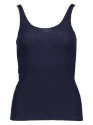 GAP Top w kolorze granatowym rozmiar: XL. Niebieskie topy GAP, xl, bez wzorów, bez kołnierzyka, bez ramiączek. Za 43.99 zł.