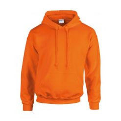 Bluza z kapturem Gildan Heavy Blend ®. Brązowe bluzy GILDAN, l, bez wzorów, z bawełny, z kapturem. Za 81.25 zł.
