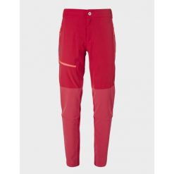 Spodnie trekkingowe damskie Halti Pallas X-Stretch Lite. Czerwone spodnie sportowe HALTI, bez wzorów, trekkingowe. Za 544.99 zł.
