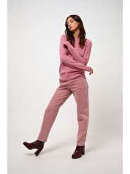 AUTHENTIC CASHMERE Kaszmirowy sweter "Etret" w kolorze jasnoróżowym rozmiar: M. Różowe swetry AUTHENTIC CASHMERE, m, bez wzorów, z kaszmiru, bez ramiączek. Za 206.91 zł.