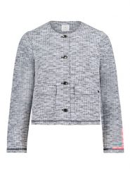 BETTY & CO Kurtka przejściowa w kolorze szarym rozmiar: 40. Szare kurtki Betty & Co, bez wzorów, bez kaptura. Za 179.95 zł.