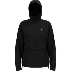 Kurtka ODLO ZEROWEIGHT PRO WINDPROOF ANORA. Czarne kurtki narciarskie Odlo, s, bez wzorów, z hardshellu, bez kaptura, do biegania. Za 684.75 zł.