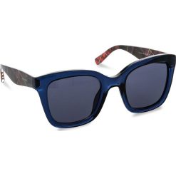 Okulary przeciwsłoneczne TOMMY HILFIGER - 1512/S Blue PJP. Niebieskie okulary przeciwsłoneczne TOMMY HILFIGER, bez wzorów, z tworzywa sztucznego. W wyprzedaży za 449.00 zł.