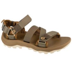 Sandały damskie, Speed Fusion Web Rmx. Niebieskie sandały Merrell, bez wzorów, sportowe, bez obcasa, bez zapięcia. Za 349.99 zł.