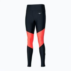 Legginsy do biegania damskie Mizuno Impulse Core Long. Czarne legginsy Mizuno, s, bez wzorów, z elastanu, do biegania. Za 129.99 zł.