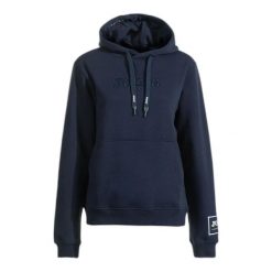 Bluza damska z kapturem Joma Urban Street. Niebieskie bluzy Joma, l, bez wzorów, z bawełny, z kapturem. Za 163.10 zł.