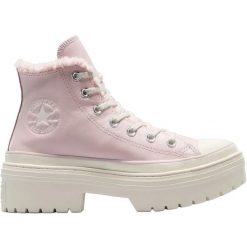 Buty Converse Chuck Taylor As Lugged Heel. Czerwone trampki Converse, bez wzorów, z syntetyku, bez zapięcia. Za 320.99 zł.