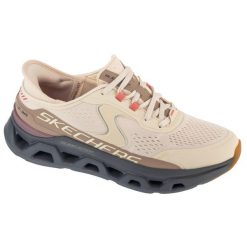 Buty sportowe Sneakersy damskie, Slip-Ins: Glide-Step Altus. Brązowe obuwie sportowe Skechers, bez zapięcia, trekkingowe. Za 449.99 zł.