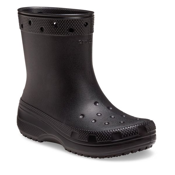 Kalosze Crocs. Czarne kalosze Crocs, bez wzorów. Za 179.99 zł.