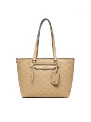 MICHAEL Michael Kors Torebka 30S6GTVT6B Beżowy. Brązowe shopper MICHAEL Michael Kors, bez wzorów, ze skóry, bez dodatków. Za 1,239.00 zł.