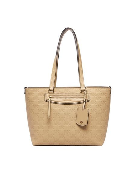 MICHAEL Michael Kors Torebka 30S6GTVT6B Beżowy. Brązowe shopper MICHAEL Michael Kors, bez wzorów, ze skóry, bez dodatków. Za 1,239.00 zł.