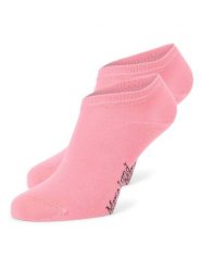 Marie Lund skarpetki do trampek w 2-paku Kobiety różowy, ONE SIZE. Czerwone skarpety Marie Lund, bez wzorów. Za 29.95 zł.