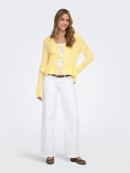 ONLY Kardigan w kolorze żółtym rozmiar: M. Żółte kardigany Only, m, bez wzorów. Za 113.99 zł.