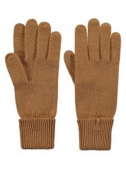 Barts Rękawiczki w kolorze jasnobrązowym rozmiar: 7. Brązowe rękawiczki Barts, bez wzorów, prążkowane. Za 87.40 zł.