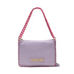 Torebka LOVE MOSCHINO. Fioletowe torebki klasyczne Love Moschino, bez wzorów, bez dodatków. Za 1,539.00 zł.