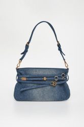 Torebka jeansowa Belt Bag PINKO. Torebki klasyczne Pinko, bez wzorów, z jeansu, bez dodatków. Za 1,169.00 zł.