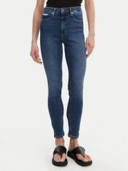 Calvin Klein Jeans Jeansy J20J225149 Granatowy Skinny Fit. Niebieskie jeansy Calvin Klein Jeans, bez wzorów. Za 239.99 zł.