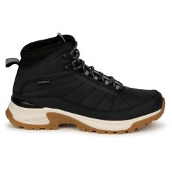 Damskie buty do chodzenia DLX Layla. Czarne trekkingi DLX, z włókna, trekkingowe. Za 453.12 zł.