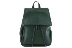 Plecak damski BARBERINI'S c. zielony 513-42. Zielone plecaki Barberini's, bez wzorów, ze skóry. Za 359.99 zł.