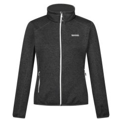 Bluza Polarowa Damska Melanżowy Pełen Suwak Newhill. Czarne bluzy Regatta, na zimę, m, bez wzorów, z polaru, bez kaptura. Za 82.99 zł.