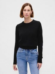 GAP Sweter w kolorze czarnym rozmiar: XL. Czarne swetry GAP, xl, bez wzorów, bez ramiączek. Za 158.47 zł.