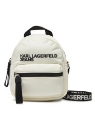 Karl Lagerfeld Jeans Torebka A2W30089 Biały. Białe torebki klasyczne Karl Lagerfeld Jeans, bez wzorów, z jeansu, bez dodatków. Za 699.99 zł.